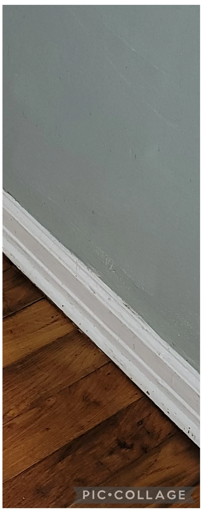 Baseboard cleaning after cleaning