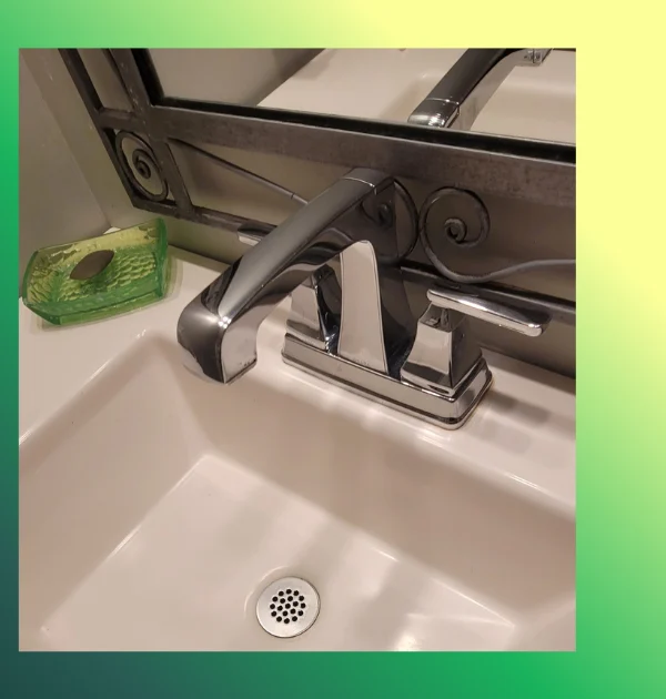 Fixture detail after cleaning